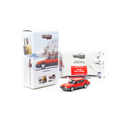 Tarmac Works 1/64 - Saab 900 Turbo - Rouge