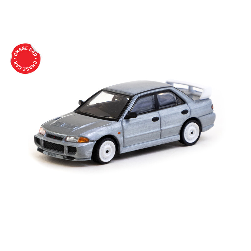 Tarmac Works 1/64 - Mitsubishi Lancer RS Evolution III - Blanc