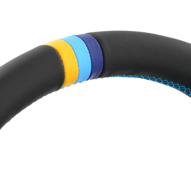Volant GReddy Cuir Noir avec Repère Tricolore pour Toyota GT86 (12-16)