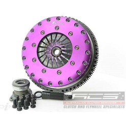 Embrayage Renforcé Xtreme Clutch Céramétallique Bidisque + Volant Moteur pour Ford Focus 2.5 RS (09-12)