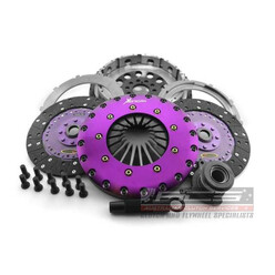 Embrayage Renforcé Xtreme Clutch Organique Bidisque + Volant Moteur pour Ford Focus 2.5 ST (05-12)