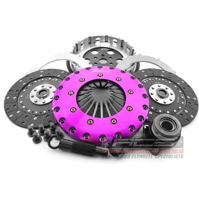 Embrayage Renforcé Xtreme Clutch Organique Bidisque + Volant Moteur pour Ford Mondeo 2.0 EcoBoost (10-15)