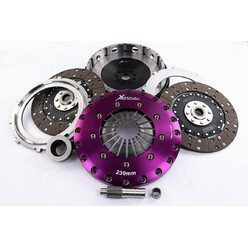 Embrayage Renforcé Xtreme Clutch Organique Bidisque + Volant Moteur pour Ford Sierra 2.0 RS Cosworth (87-89)