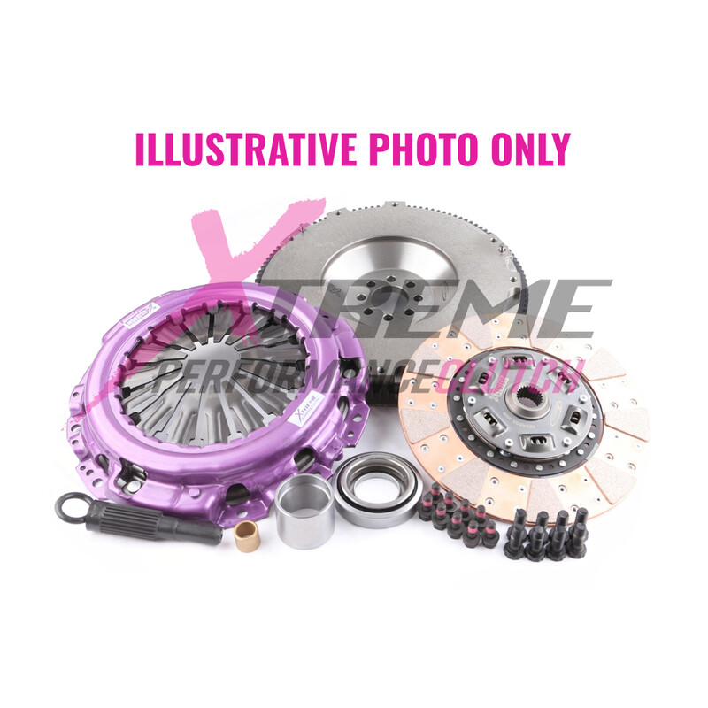 Embrayage Renforcé Xtreme Clutch Stage 2 Progressif + Volant Moteur pour Mitsubishi Lancer Evo 4 (IV)