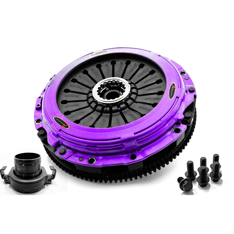 Embrayage Renforcé Xtreme Clutch Céramétallique Bidisque + Volant Moteur pour Mitsubishi Lancer Evo 9 (IX)