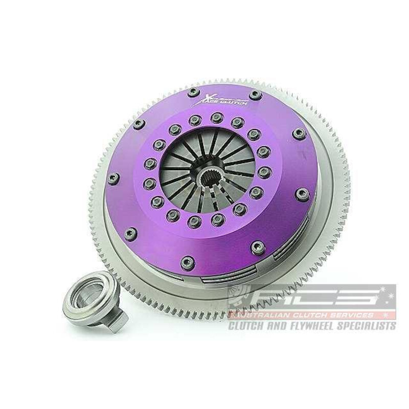 Embrayage Renforcé Xtreme Clutch Céramétallique Bidisque 200mm + Volant Moteur pour Subaru BRZ (12-23)