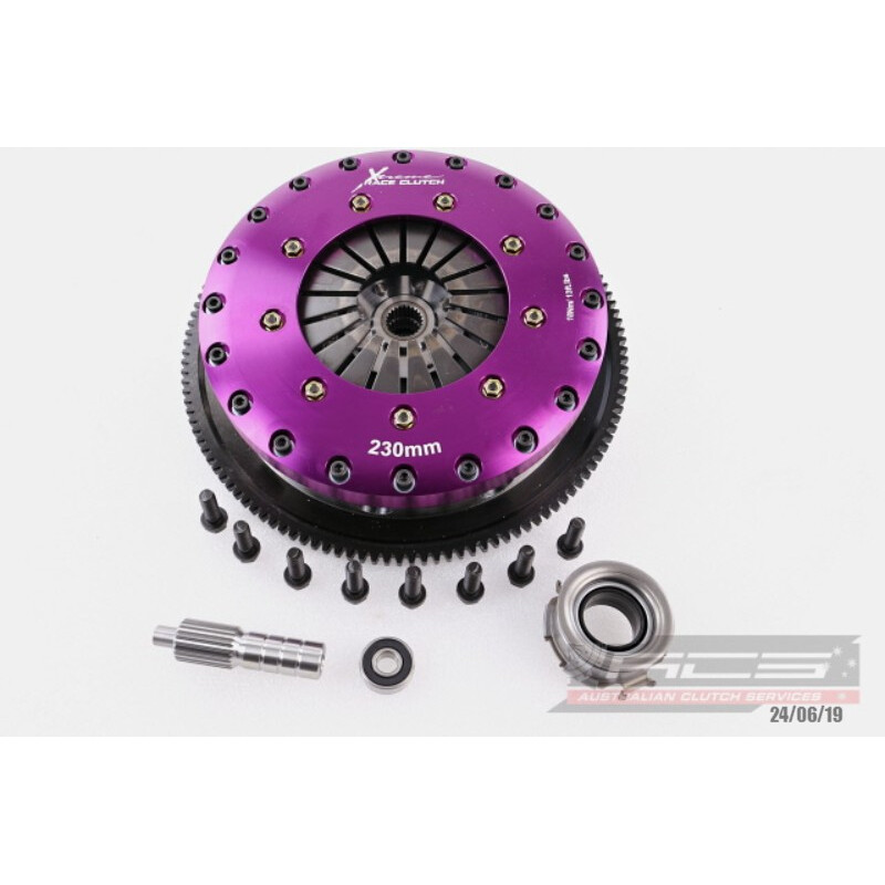 Embrayage Renforcé Xtreme Clutch Organique Bidisque + Volant Moteur pour Subaru BRZ (12-23)