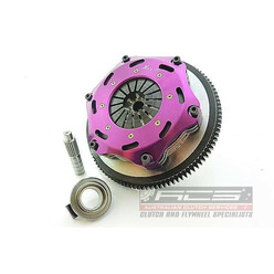 Embrayage Renforcé Xtreme Clutch Céramétallique Bidisque 184mm + Volant Moteur pour Suzuki Swift 1.6 RS (06-11)