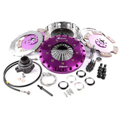 Embrayage Renforcé Xtreme Clutch Céramétallique Bidisque + Volant Moteur pour Toyota Chaser (JZX100)