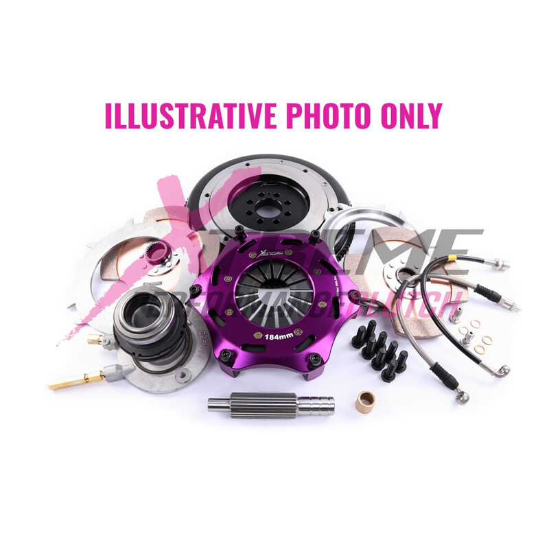 Embrayage Renforcé Xtreme Clutch Céramétallique Bidisque 184mm + Volant Moteur pour Toyota Yaris GR (20-23)