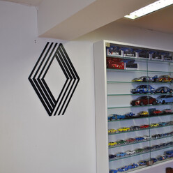 Plaque Métal Logo Renault