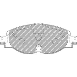 Plaquettes de Freins Avant Ferodo DS2500 pour Audi A3 8V (2012+)