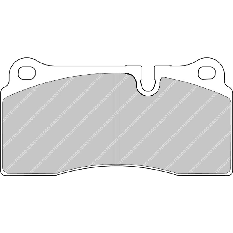 Plaquettes de Freins Arrière Ferodo DS2500 pour Audi R8 (07-10)