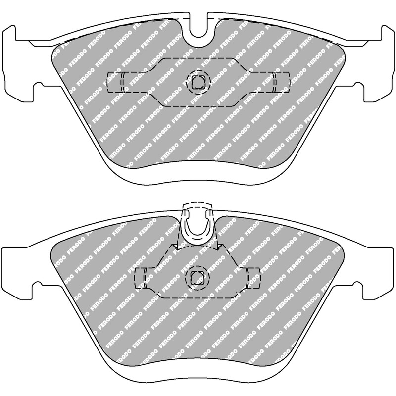 Plaquettes de Freins Avant Ferodo DS2500 pour BMW E63 / E64 (2004+)