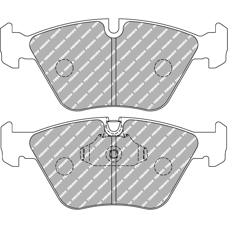 Plaquettes de Freins Avant Ferodo DS2500 pour BMW X3 E83 (2004+)