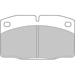 Plaquettes de Freins Avant Ferodo DS3000 pour Opel Corsa A (82-93)