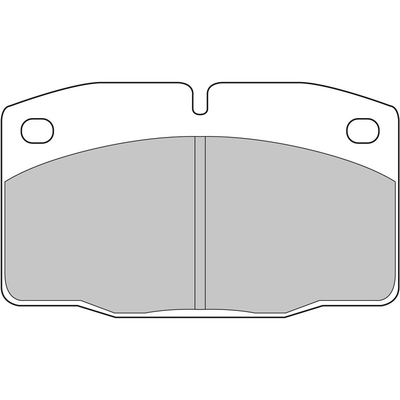 Plaquettes de Freins Avant Ferodo DS3000 pour Opel Manta B (75-88)