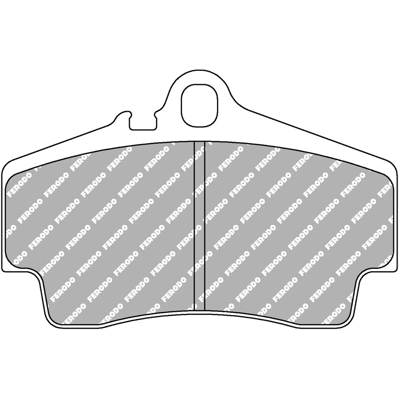 Plaquettes de Freins Arrière Ferodo DS2500 pour Porsche 986 Boxster (96-04)