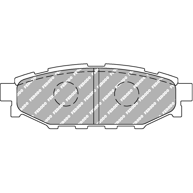 Plaquettes\u0020de\u0020Freins\u0020Arri\u00E8re\u0020Ferodo\u0020DS2500\u0020pour\u0020Subaru\u0020Impreza\u0020GD\u0020\/\u0020GG\u0020WRX\u0020STI\u0020\u002802\u002D07\u0029