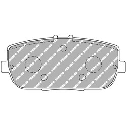Plaquettes de Freins Arrière Ferodo DS2500 pour Mazda MX-5 NC (2005+)