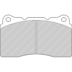 Plaquettes de Freins Avant Ferodo DS2500 pour Subaru Impreza GD / GG WRX STI (01-07)