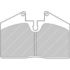 Plaquettes de Freins Arrière Ferodo DS2500 pour Porsche 968 (91-95)
