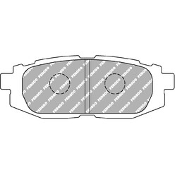 Plaquettes de Freins Arrière Ferodo DS Performance pour Toyota GT86 (2012+)