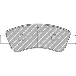 Plaquettes de Freins Avant Ferodo DS Performance pour Peugeot 1007 (2005+)