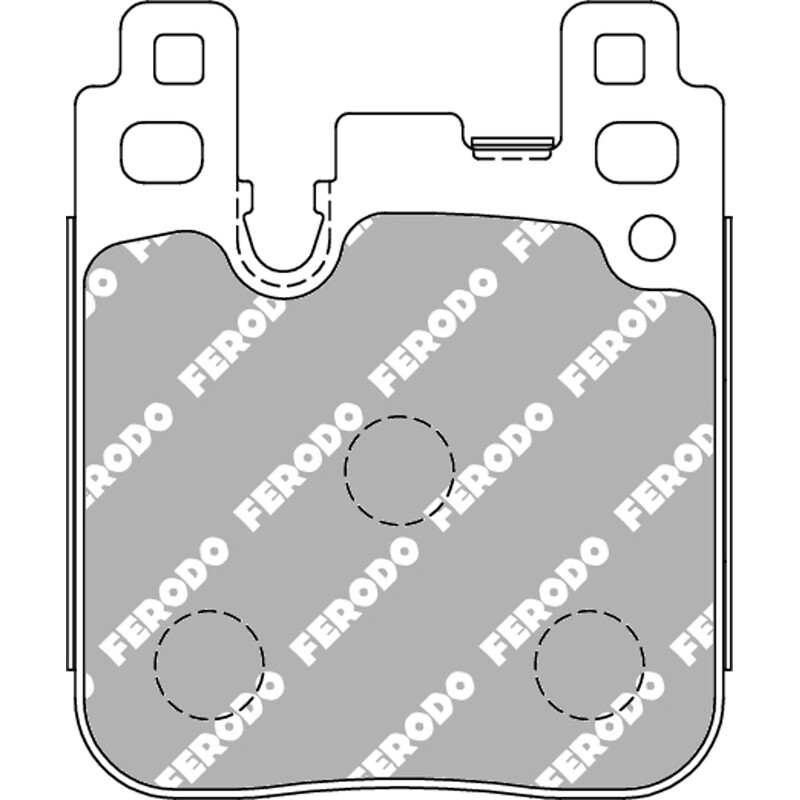 Plaquettes de Freins Arrière Ferodo DS2500 pour BMW F32 / F33 / F36 (2013+)