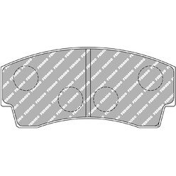 Plaquettes de Freins Avant Ferodo DS2500 pour Peugeot 206 XS (2002+)