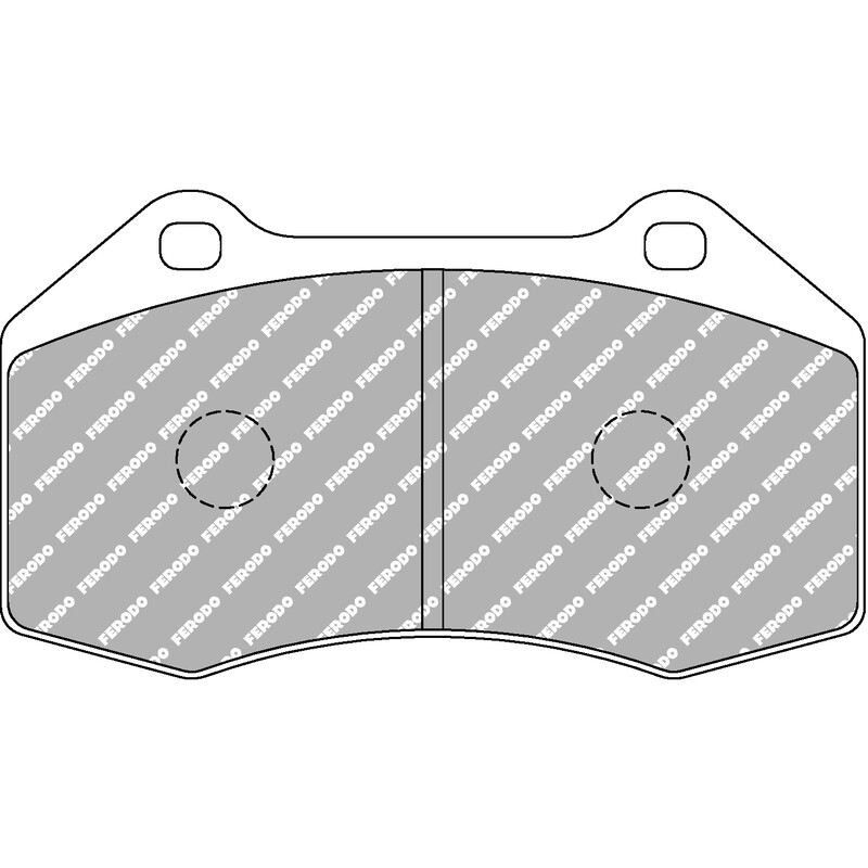 Plaquettes de Freins Avant Ferodo DS Performance pour Renault Clio RS 3 (2006+)