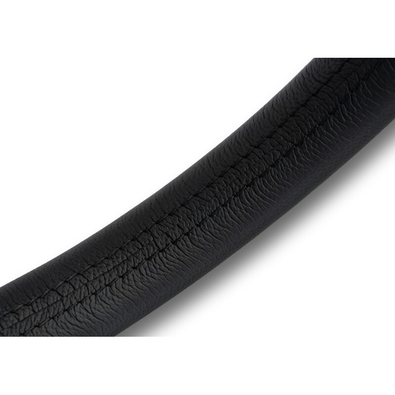 Volant Momo Race 2.0 Tulipé (40 mm), Cuir Noir, Branches Anthracite - 32 cm
