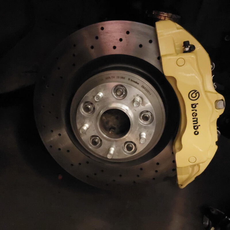 Kit d'Adaptation Freins Avant Brembo ZR/ZL18 pour Nissan Silvia S15