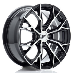 Japan Racing JR-49 15x6.5" 4x100 ET35, Noir / Poli