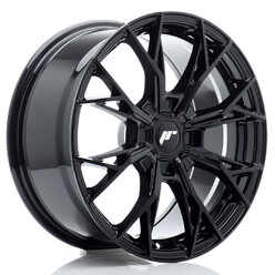 Japan Racing JR-49 17x8" (4 trous - sur mesure) ET20-40, Noir Brillant