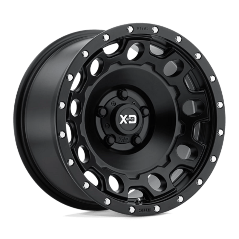 XD XD129 Holeshot 17x8.5" 5x120 ET34, Noir Satiné
