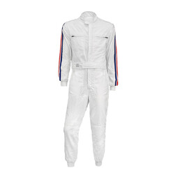 Combinaison Historique P1 Pro-Parabolica Blanche (FIA 8856-2018)