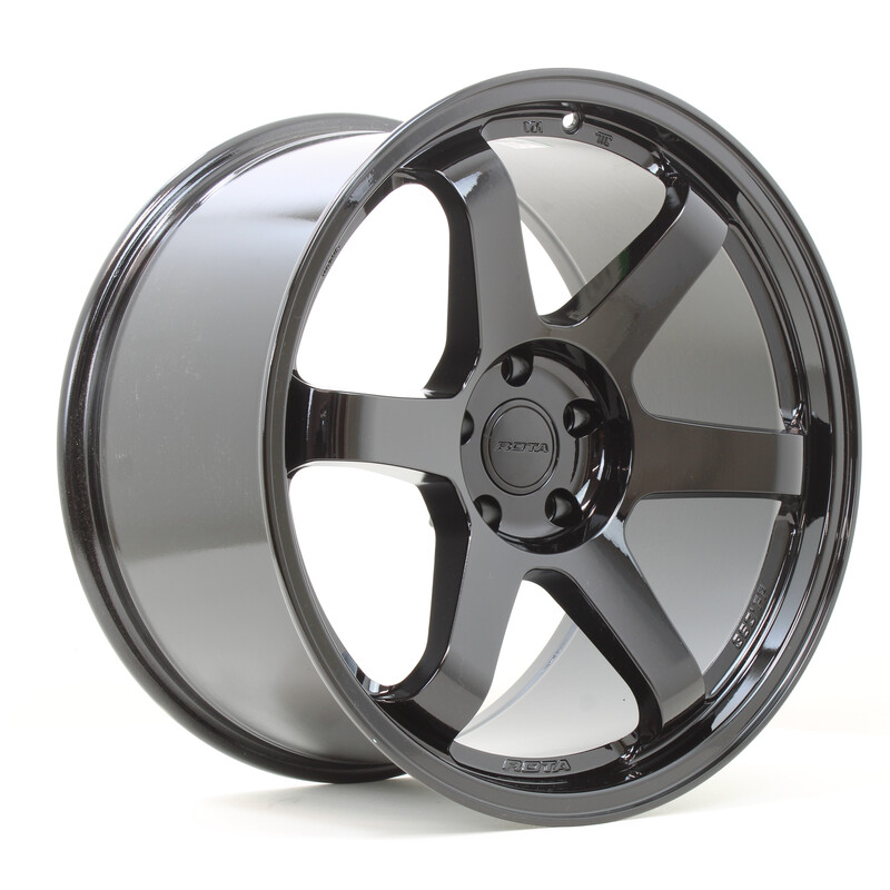 Rota Grid 19x9.5" 5x120 ET25, Noir Brillant