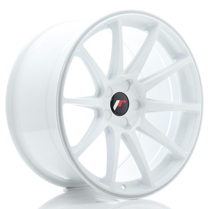 Japan Racing JR-11 Extreme Concave 19x9.5" (5 trous - sur mesure) ET15-35, Blanc