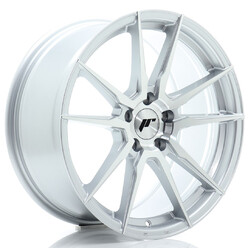 Japan Racing JR-21 18x8" 5x112 ET40, Gris Argenté / Poli