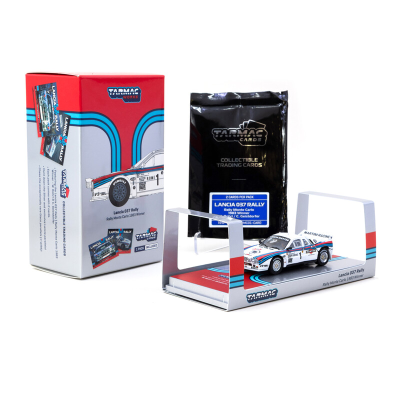 Tarmac Works 1/64 - Lancia 037 Rally - Vainqueur Monte Carlo 1983 - W. Rohrl / C. Geistdorfer