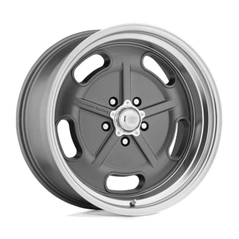 American Racing Vintage VN511 Salt Flat 17x8" 5x120.65 ET0, Anthracite, Rebord Diamant