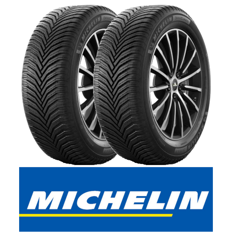 Pneus Michelin CROSSCLIMATE 2 195/55 R16 87H (la paire)
