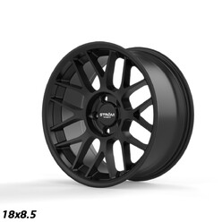 Ström STR2 18x8.5" 5x120 ET20, Noir Satiné
