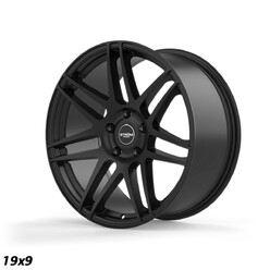 Ström STR3 19x9" 5x120 ET31, Noir Satiné