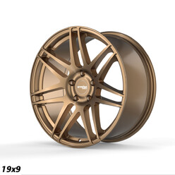 Ström STR3 19x9" 5x120 ET31, Bronze Satiné