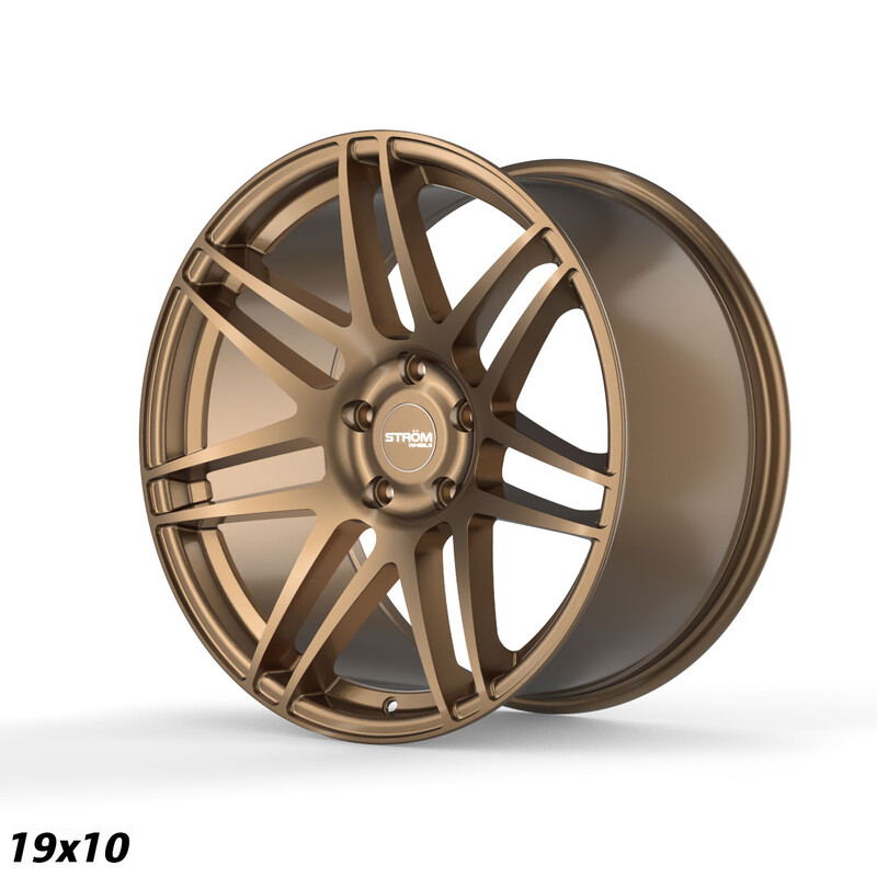 Ström STR3 19x10" 5x120 ET42, Bronze Satiné