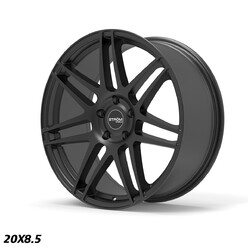 Ström STR3 20x8.5" 5x120 ET35, Noir Satiné