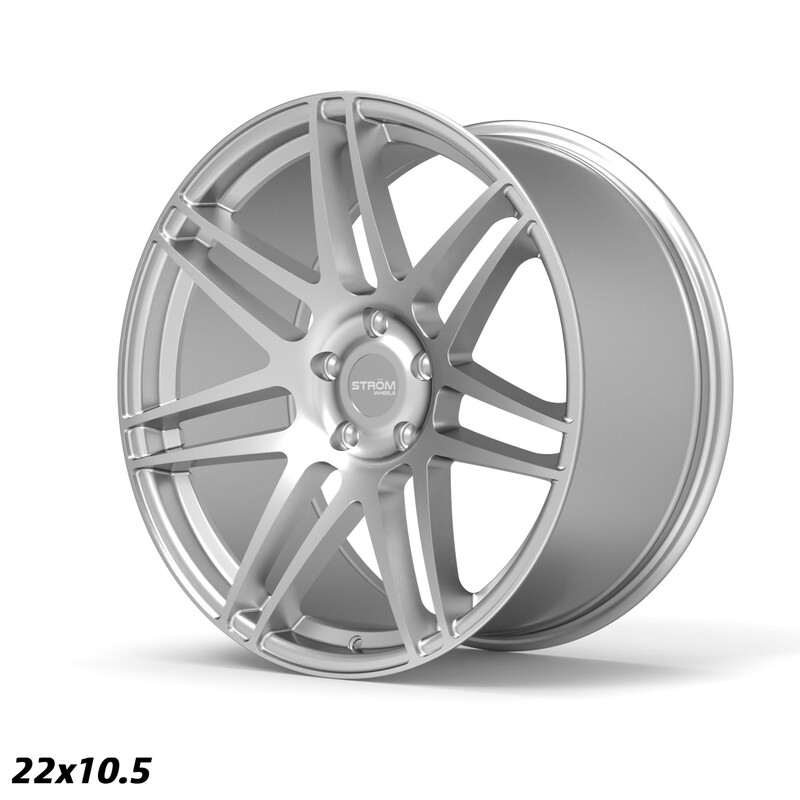 Ström STR3 22x10.5" 5x120 ET40, Gris Quartz