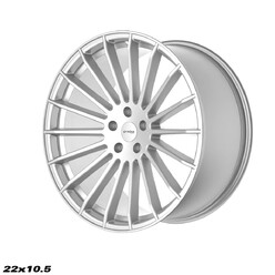 Ström STR4 23x10.5" 5x112 ET25, Gris Platine